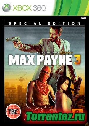 Max Payne 3 xbox (2012) [RUS/FULL/Region Free](LT+2.0)