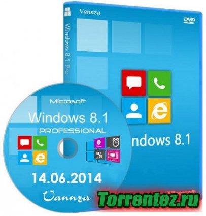 Windows 8.1 Pro x86 With Update Vannza 14.06.2014 (2014) RUS