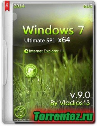 Windows 7 SP1 Ultimate x64 by vladios13 [v9.0] Ru
